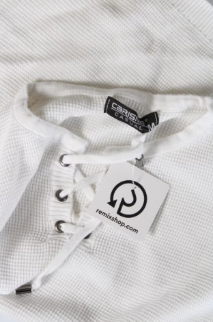 Ανδρικό πουλόβερ Carisma, Μέγεθος M, Χρώμα Λευκό, Τιμή 7,78 €