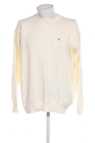 Мъжки пуловер Carlo Colucci, Размер XL, Цвят Екрю, Цена 63,00 лв.