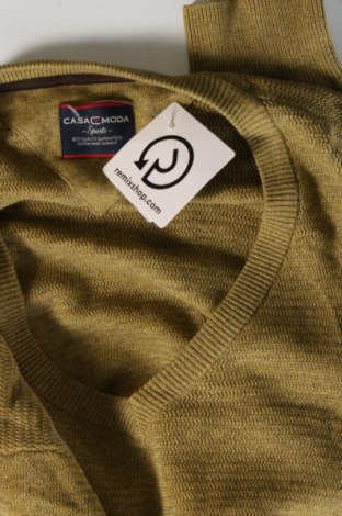 Мъжки пуловер Casa Moda, Размер XXL, Цвят Зелен, Цена 18,60 лв.