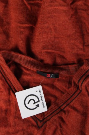 Ανδρικό πουλόβερ Cg, Μέγεθος L, Χρώμα Καφέ, Τιμή 3,59 €
