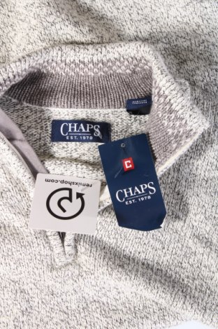 Ανδρικό πουλόβερ Chaps, Μέγεθος M, Χρώμα Γκρί, Τιμή 5,41 €