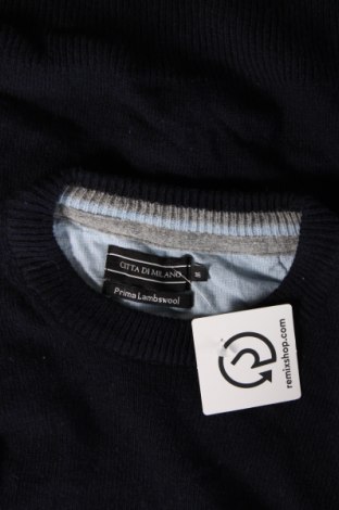 Мъжки пуловер Citta Di Milano, Размер M, Цвят Син, Цена 29,00 лв.