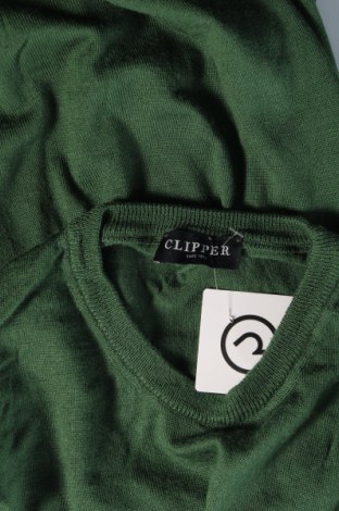 Herrenpullover Clipper, Größe L, Farbe Grün, Preis 20,18 €