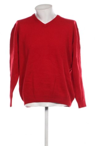 Мъжки пуловер Crewfield, Размер XXL, Цвят Червен, Цена 29,00 лв.