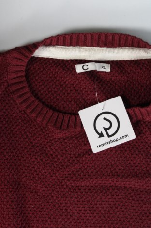 Ανδρικό πουλόβερ Cubus, Μέγεθος XL, Χρώμα Κόκκινο, Τιμή 6,64 €