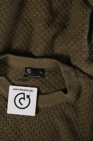 Мъжки пуловер Cubus, Размер L, Цвят Зелен, Цена 8,70 лв.