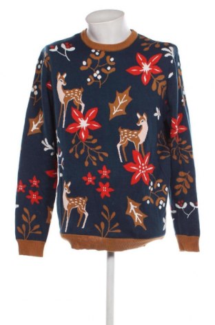 Мъжки пуловер Dedoles, Размер L, Цвят Многоцветен, Цена 8,16 лв.