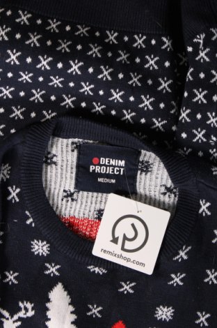 Мъжки пуловер Denim Project, Размер M, Цвят Син, Цена 12,58 лв.