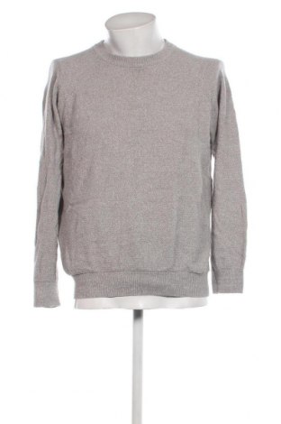 Ανδρικό πουλόβερ Dressmann, Μέγεθος L, Χρώμα Γκρί, Τιμή 5,26 €
