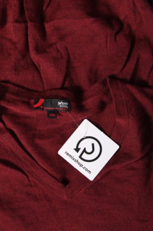 Мъжки пуловер Dressmann, Размер XXL, Цвят Червен, Цена 34,00 лв.