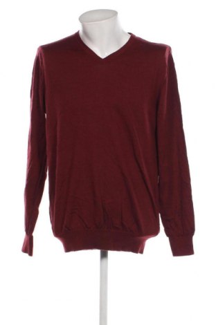 Мъжки пуловер Dressmann, Размер XXL, Цвят Червен, Цена 20,40 лв.