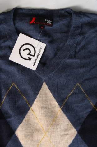 Ανδρικό πουλόβερ Dressmann, Μέγεθος M, Χρώμα Πολύχρωμο, Τιμή 4,42 €