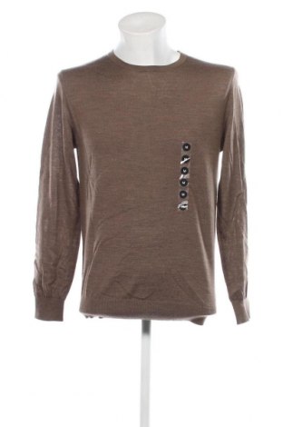 Мъжки пуловер Dressmann, Размер M, Цвят Кафяв, Цена 26,18 лв.