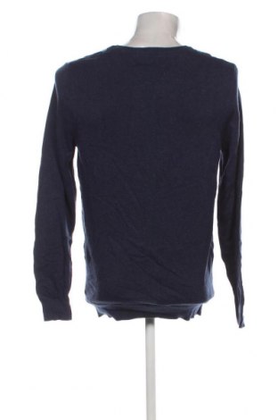 Мъжки пуловер Dressmann, Размер L, Цвят Син, Цена 8,84 лв.