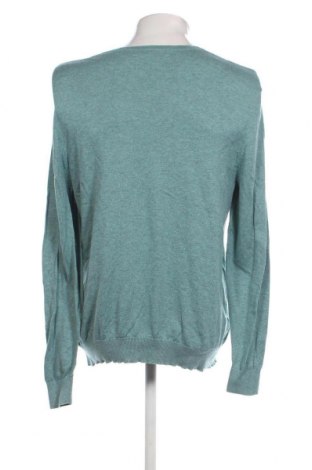 Ανδρικό πουλόβερ Dressmann, Μέγεθος XL, Χρώμα Πράσινο, Τιμή 5,26 €