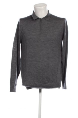 Мъжки пуловер Dressmann, Размер L, Цвят Сив, Цена 20,40 лв.