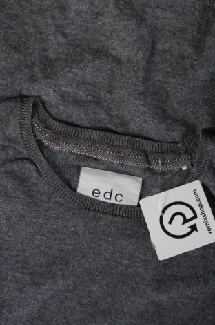 Мъжки пуловер Edc By Esprit, Размер XL, Цвят Сив, Цена 12,58 лв.