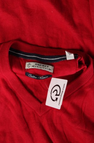 Ανδρικό πουλόβερ Esprit, Μέγεθος XXL, Χρώμα Κόκκινο, Τιμή 7,78 €