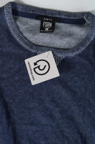 Ανδρικό πουλόβερ FSBN, Μέγεθος L, Χρώμα Μπλέ, Τιμή 6,64 €