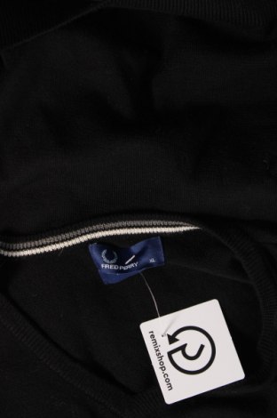 Мъжки пуловер Fred Perry, Размер XL, Цвят Черен, Цена 62,00 лв.