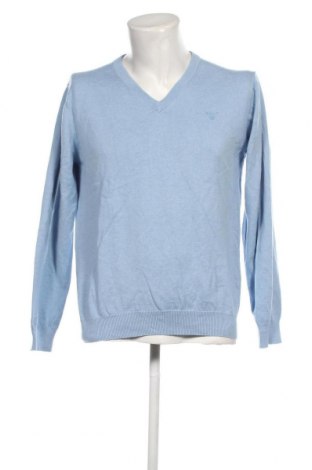 Ανδρικό πουλόβερ Gant, Μέγεθος L, Χρώμα Μπλέ, Τιμή 49,29 €
