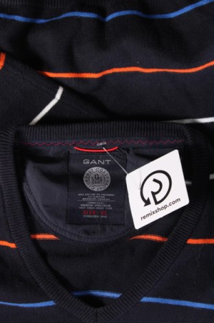 Ανδρικό πουλόβερ Gant, Μέγεθος XL, Χρώμα Μπλέ, Τιμή 26,72 €