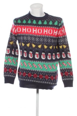 Мъжки пуловер H&M, Размер S, Цвят Многоцветен, Цена 5,51 лв.