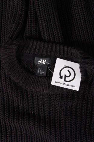 Ανδρικό πουλόβερ H&M, Μέγεθος S, Χρώμα Μαύρο, Τιμή 3,11 €