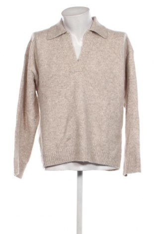 Ανδρικό πουλόβερ H&M, Μέγεθος S, Χρώμα  Μπέζ, Τιμή 5,02 €