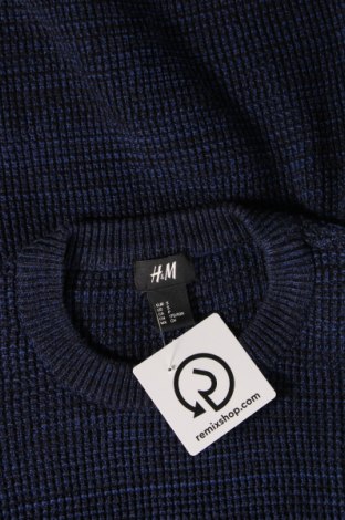 Pulover de bărbați H&M, Mărime S, Culoare Albastru, Preț 27,66 Lei