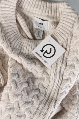 Pánsky sveter  H&M, Veľkosť M, Farba Kremová, Cena  5,10 €