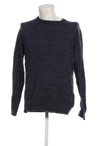 Мъжки пуловер H&M, Размер L, Цвят Син, Цена 29,00 лв.