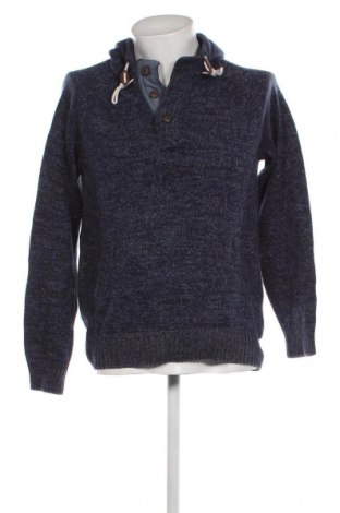 Мъжки пуловер H&M L.O.G.G., Размер M, Цвят Син, Цена 13,05 лв.