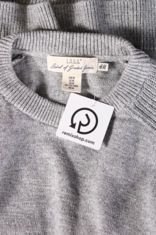 Ανδρικό πουλόβερ H&M L.O.G.G., Μέγεθος M, Χρώμα Γκρί, Τιμή 5,74 €