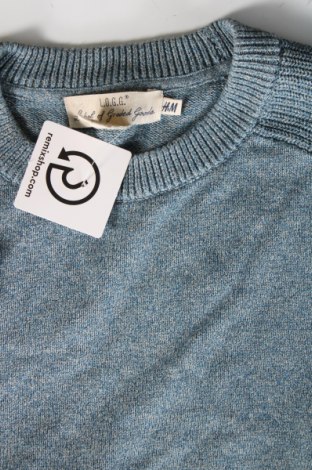 Herrenpullover H&M L.O.G.G., Größe M, Farbe Blau, Preis € 7,47