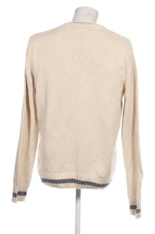 Мъжки пуловер H&M L.O.G.G., Размер XL, Цвят Бежов, Цена 10,73 лв.