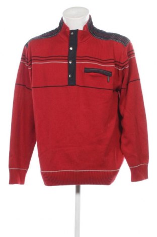Мъжки пуловер Hajo, Размер XL, Цвят Червен, Цена 34,00 лв.