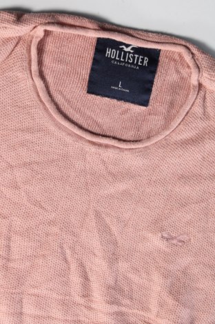 Herrenpullover Hollister, Größe L, Farbe Rosa, Preis 23,66 €