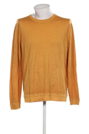 Мъжки пуловер Hugo Boss, Размер XXL, Цвят Жълт, Цена 137,00 лв.