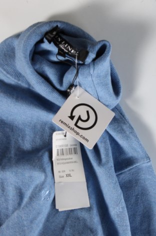 Ανδρικό πουλόβερ In Linea, Μέγεθος XXL, Χρώμα Μπλέ, Τιμή 7,14 €