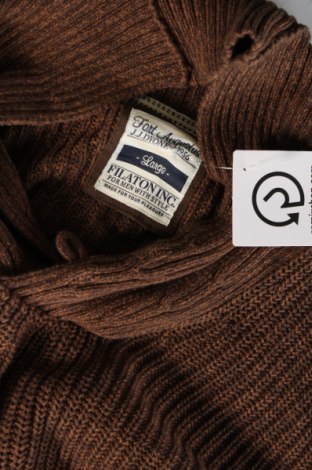 Ανδρικό πουλόβερ J.j. Dyone, Μέγεθος L, Χρώμα Καφέ, Τιμή 21,03 €