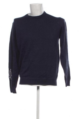 Ανδρικό πουλόβερ J.t. Ascott, Μέγεθος L, Χρώμα Μπλέ, Τιμή 4,42 €