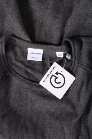 Ανδρικό πουλόβερ Jack & Jones, Μέγεθος L, Χρώμα Γκρί, Τιμή 10,32 €