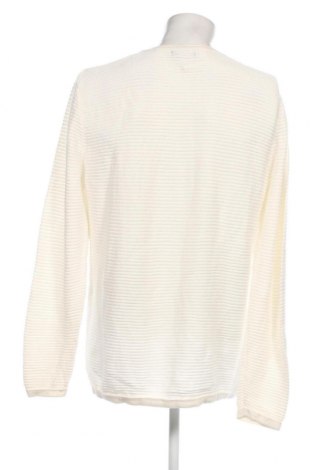 Мъжки пуловер Jack & Jones, Размер XXL, Цвят Бял, Цена 12,58 лв.