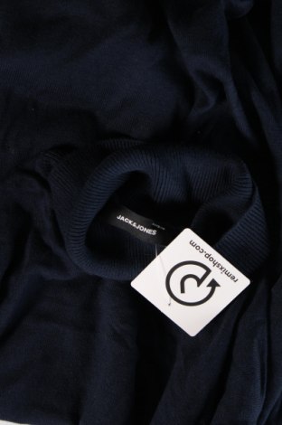 Ανδρικό πουλόβερ Jack & Jones, Μέγεθος L, Χρώμα Μπλέ, Τιμή 7,78 €