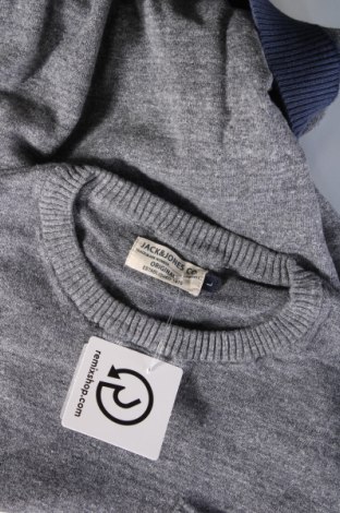 Мъжки пуловер Jack & Jones, Размер L, Цвят Сив, Цена 12,58 лв.