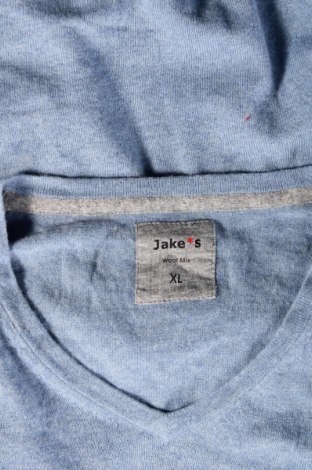 Ανδρικό πουλόβερ Jake*s, Μέγεθος XL, Χρώμα Μπλέ, Τιμή 5,47 €