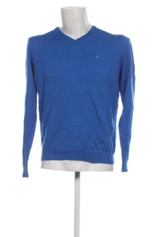 Мъжки пуловер Jean Carriere, Размер M, Цвят Син, Цена 11,60 лв.