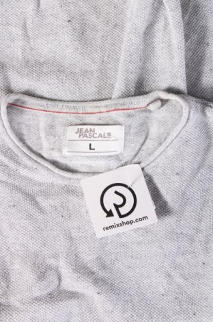 Ανδρικό πουλόβερ Jean Pascale, Μέγεθος L, Χρώμα Γκρί, Τιμή 7,18 €