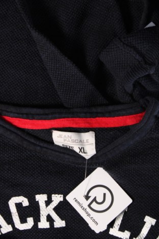 Ανδρικό πουλόβερ Jean Pascale, Μέγεθος XL, Χρώμα Μπλέ, Τιμή 6,64 €